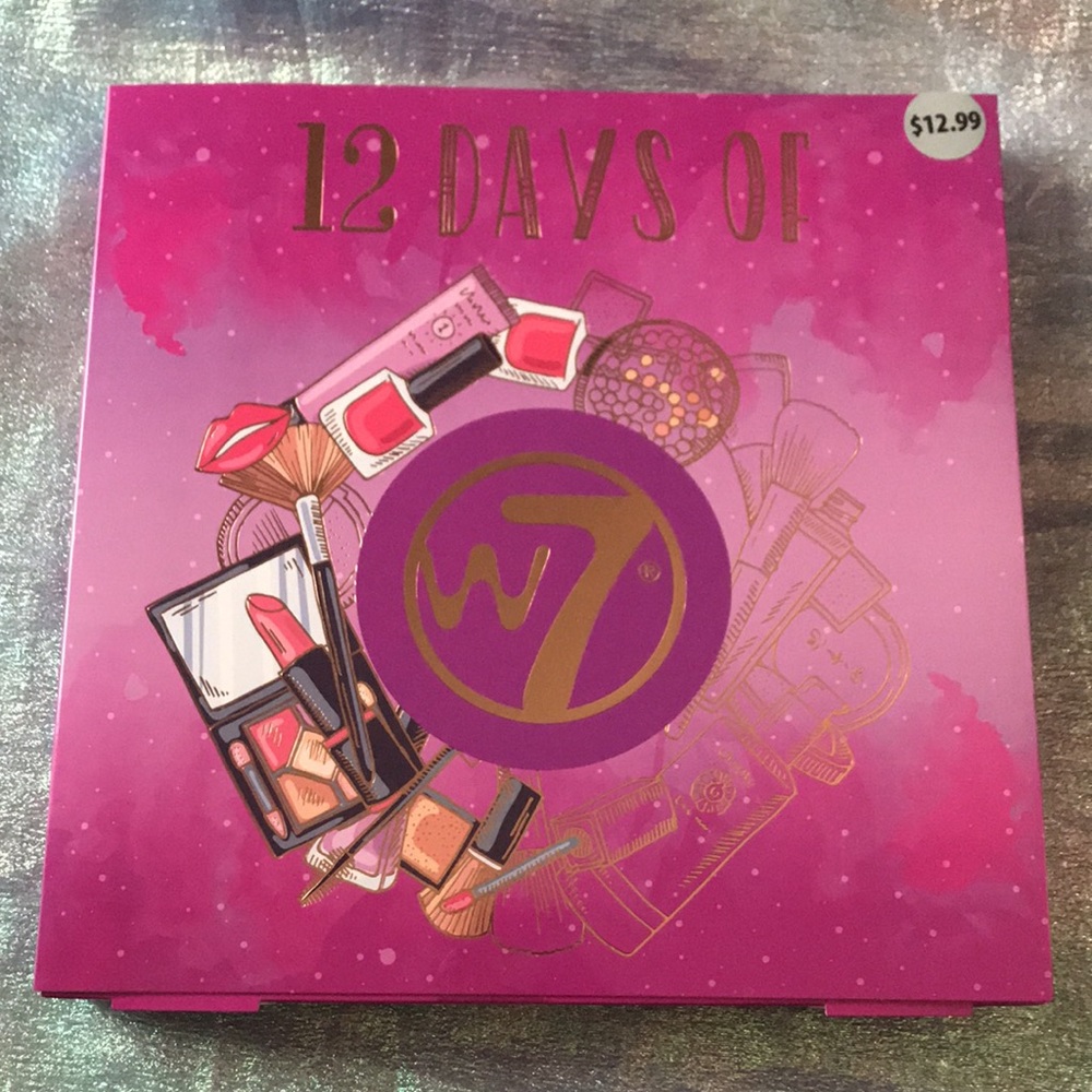 3/$25 12 Days of W7 Makeup & Beauty Advent Calendar